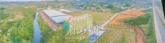 年物流量5萬噸的冷鏈物流園區(qū)進入建設(shè)沖刺階段。