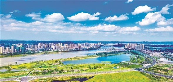 建設(shè)生態(tài)洪雅。張銳紅 攝